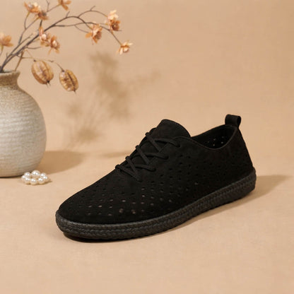Espadrille Moderne Perforée Respirante