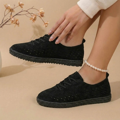 Espadrille Moderne Perforée Respirante