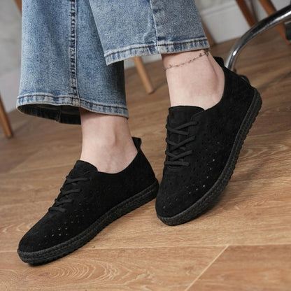 Espadrille Moderne Perforée Respirante