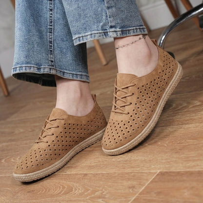 Espadrille Moderne Perforée Respirante