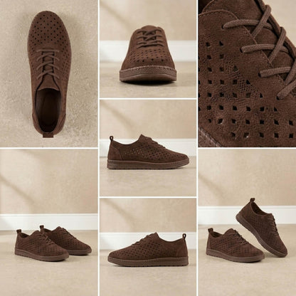 Espadrille Moderne Perforée Respirante