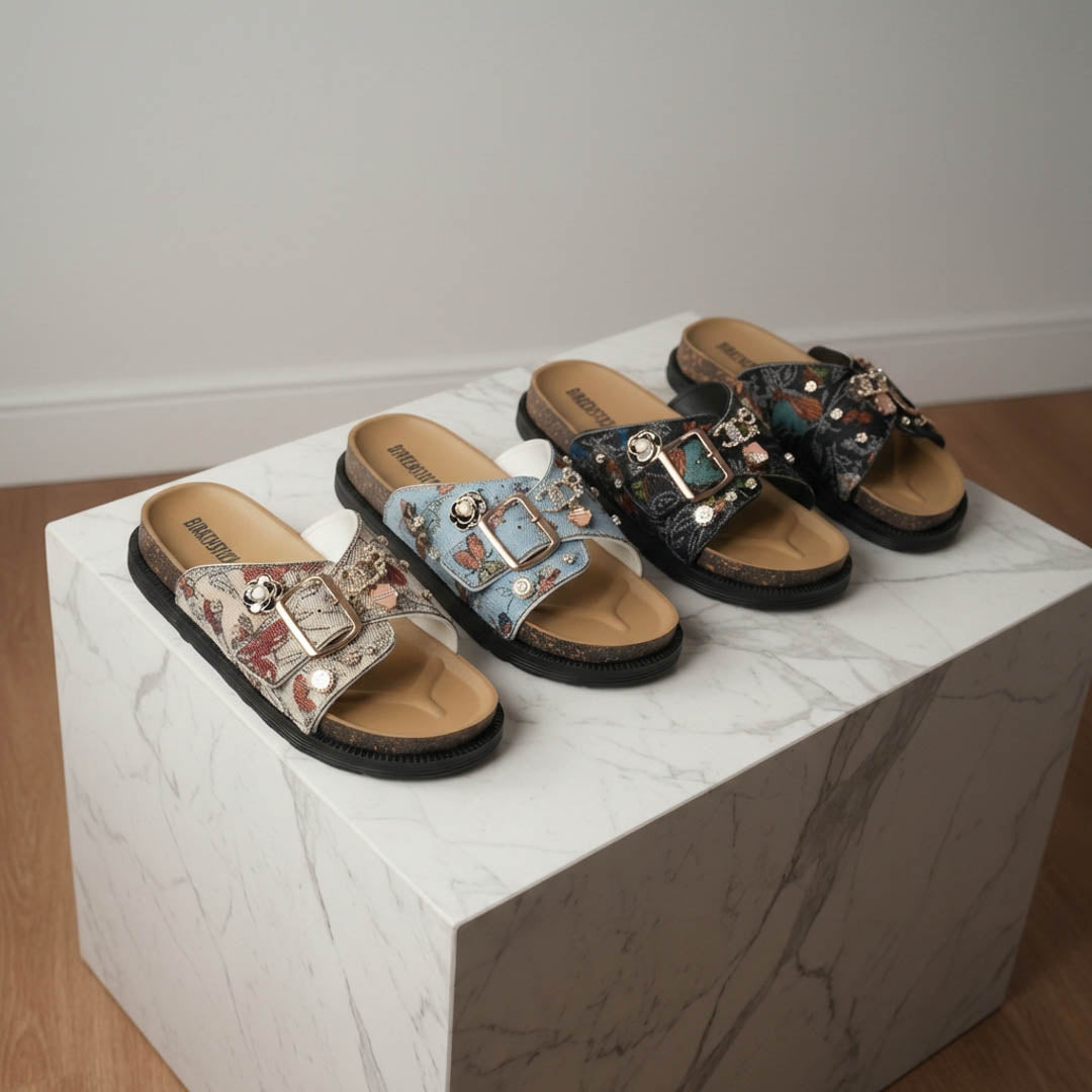 Mules Papillon Multicolor Confort 🇪🇸