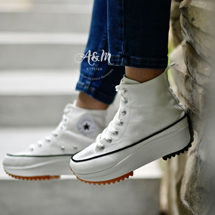 ⁦Converse Run Star semelle compensée women⁩ - الصورة ⁦4⁩